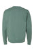 ComfortWash By Hanes GDH400 Mens Crewneck Sweatshirt Cypress Green Flat Back
