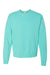 ComfortWash By Hanes GDH400 Mens Crewneck Sweatshirt Mint Green Flat Front