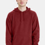 ComfortWash By Hanes Mens Hooded Sweatshirt Hoodie w/ Pouch Pocket - Cayenne Red
