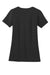 District DM108L Womens Perfect Blend Short Sleeve Crewneck T-Shirt Black Flat Back