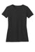 District DM108L Womens Perfect Blend Short Sleeve Crewneck T-Shirt Black Flat Front