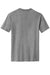 District DM108 Mens Perfect Blend Short Sleeve Crewneck T-Shirt Grey Frost Flat Back