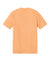 District DM130 Mens Perfect Tri Short Sleeve Crewneck T-Shirt Apricot Orange Flat Back