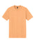 District DM130 Mens Perfect Tri Short Sleeve Crewneck T-Shirt Apricot Orange Flat Front