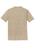 District DM130 Mens Perfect Tri Short Sleeve Crewneck T-Shirt Heather Desert Tan Flat Back