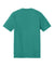 District DM130 Mens Perfect Tri Short Sleeve Crewneck T-Shirt Eucalyptus Green Flat Back