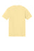 District DM130 Mens Perfect Tri Short Sleeve Crewneck T-Shirt Soft Yellow Flat Back