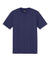 District DM130 Mens Perfect Tri Short Sleeve Crewneck T-Shirt Tanzanite Blue Flat Front