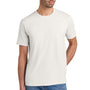 District Mens Perfect Tri Short Sleeve Crewneck T-Shirt - Smoke White