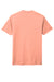 District DM130 Mens Perfect Tri Short Sleeve Crewneck T-Shirt Heather Dusty Peach Flat Back