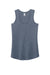 District DM138L Womens Perfect Tri Tank Top Navy Blue Frost Flat Front