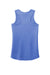 District DM138L Womens Perfect Tri Tank Top Royal Blue Frost Flat Back
