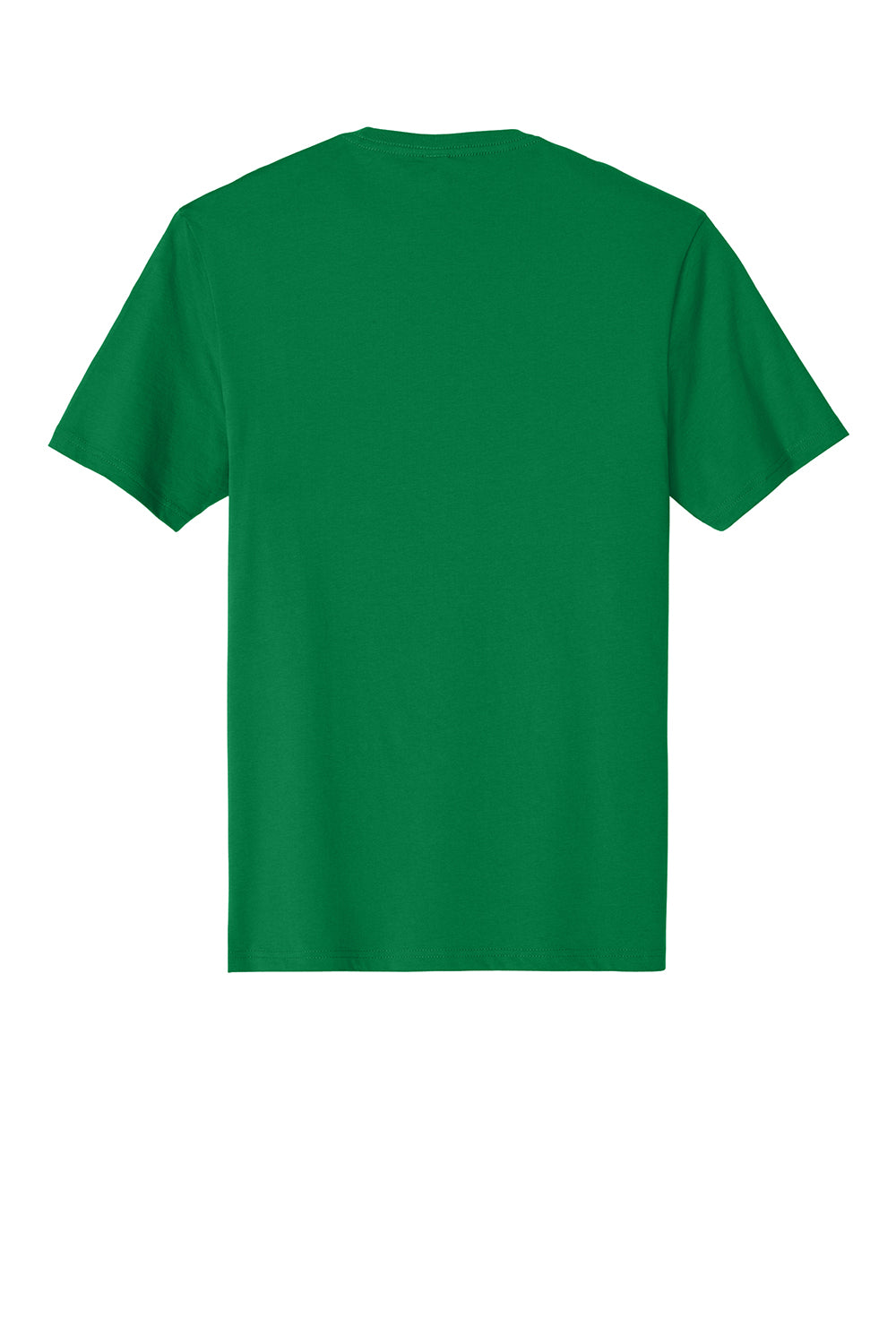 District DT104 Mens Perfect Weight Short Sleeve Crewneck T-Shirt Meadow Green Flat Back