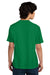 District DT104 Mens Perfect Weight Short Sleeve Crewneck T-Shirt Meadow Green Model Back