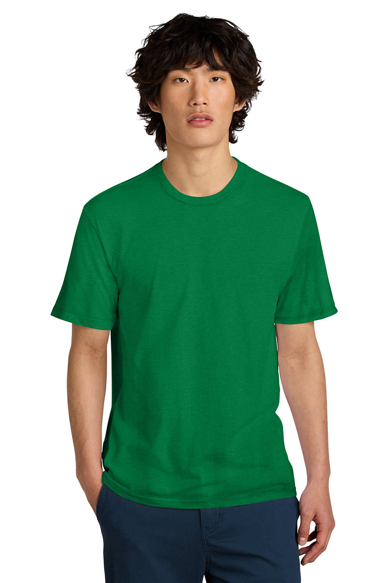 District DT104 Mens Meadow Green Perfect Weight Short Sleeve
