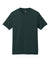 District DT106 Mens Perfect Weight Icon Short Sleeve Crewneck T-Shirt Rainforest Green Flat Front