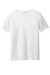 District DT108Y Youth Perfect Blend CVC Short Sleeve Crewneck T-Shirt White Flat Back