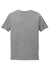 District DT108Y Youth Perfect Blend CVC Short Sleeve Crewneck T-Shirt Grey Frost Flat Back