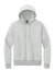 District DT1101 Mens Perfect Weight Fleece Hooded Sweatshirt Hoodie w/ Pouch Pocket Ash Grey Flat Front