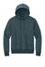 District DT1101 Mens Perfect Weight Fleece Hooded Sweatshirt Hoodie w/ Pouch Pocket Deep Steel Blue Flat Front