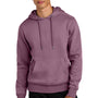District Mens Perfect Weight Fleece Hooded Sweatshirt Hoodie w/ Pouch Pocket - Orchid Haze