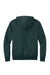 District DT1101 Mens Perfect Weight Fleece Hooded Sweatshirt Hoodie w/ Pouch Pocket Rainforest Green Flat Back