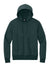 District DT1101 Mens Perfect Weight Fleece Hooded Sweatshirt Hoodie w/ Pouch Pocket Rainforest Green Flat Front
