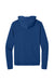 District DT1300 Mens Perfect Tri Fleece Hooded Sweatshirt Hoodie w/ Pouch Pocket Deep Royal Blue Flat Back