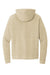 District DT1300 Mens Perfect Tri Fleece Hooded Sweatshirt Hoodie w/ Pouch Pocket Heather Desert Tan Flat Back