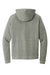District DT1300 Mens Perfect Tri Fleece Hooded Sweatshirt Hoodie w/ Pouch Pocket Grey Frost Flat Back