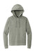 District DT1300 Mens Perfect Tri Fleece Hooded Sweatshirt Hoodie w/ Pouch Pocket Grey Frost Flat Front