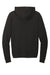 District DT1302 Mens Perfect Tri Fleece Full Zip Hooded Sweatshirt Hoodie w/ Pockets Black Flat Back
