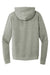 District DT1302 Mens Perfect Tri Fleece Full Zip Hooded Sweatshirt Hoodie w/ Pockets Grey Frost Flat Back