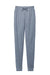 District DT1307 Mens Perfect Tri Fleece Jogger Sweatpants w/ Pockets Navy Blue Frost Flat Front