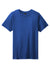 District DT130Y Youth Perfect Tri Short Sleeve Crewneck T-Shirt Deep Royal Blue Flat Front