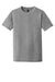 District DT130Y Youth Perfect Tri Short Sleeve Crewneck T-Shirt Grey Frost Flat Front