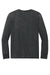 District DT132Y Youth Perfect Tri Long Sleeve Crewneck T-Shirt Black Frost Flat Back