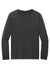 District DT132Y Youth Perfect Tri Long Sleeve Crewneck T-Shirt Black Frost Flat Front
