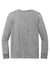 District DT132Y Youth Perfect Tri Long Sleeve Crewneck T-Shirt Grey Frost Flat Back
