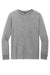 District DT132Y Youth Perfect Tri Long Sleeve Crewneck T-Shirt Grey Frost Flat Front