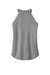 District DT137L Womens Perfect Tri Rocker Tank Top Grey Frost Flat Back
