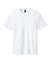 District DT184 Mens Perfect Weight CVC Short Sleeve Crewneck T-Shirt Bright White Flat Front