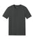 District DT184 Mens Perfect Weight CVC Short Sleeve Crewneck T-Shirt Charcoal Grey Flat Front