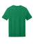 District DT184 Mens Perfect Weight CVC Short Sleeve Crewneck T-Shirt Heather Meadow Green Flat Back