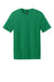 District DT184 Mens Perfect Weight CVC Short Sleeve Crewneck T-Shirt Heather Meadow Green Flat Front