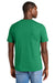 District DT184 Mens Perfect Weight CVC Short Sleeve Crewneck T-Shirt Heather Meadow Green Model Back