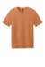 District DT184 Mens Perfect Weight CVC Short Sleeve Crewneck T-Shirt Heather Sienna Flat Front