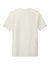 District DT184 Mens Perfect Weight CVC Short Sleeve Crewneck T-Shirt White Onyx Flat Back