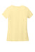 District DT188 Womens Perfect Weight CVC Short Sleeve Crewneck T-Shirt Soft Yellow Flat Back