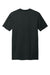 District DT2101 Mens District Wash Short Sleeve Crewneck T-Shirt Black Flat Back